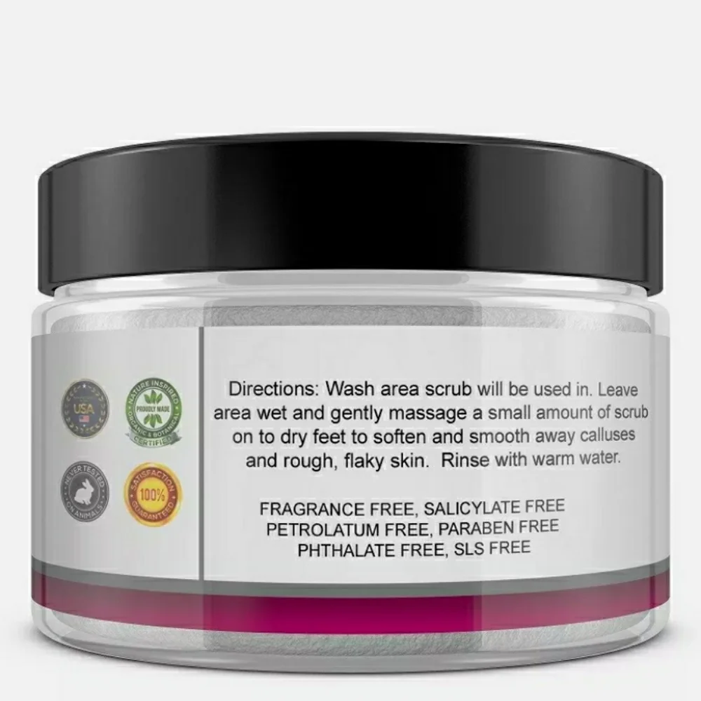 TEA TREE SCRUB 12 OZ- EXFOLIATING, MOISTURIZING -